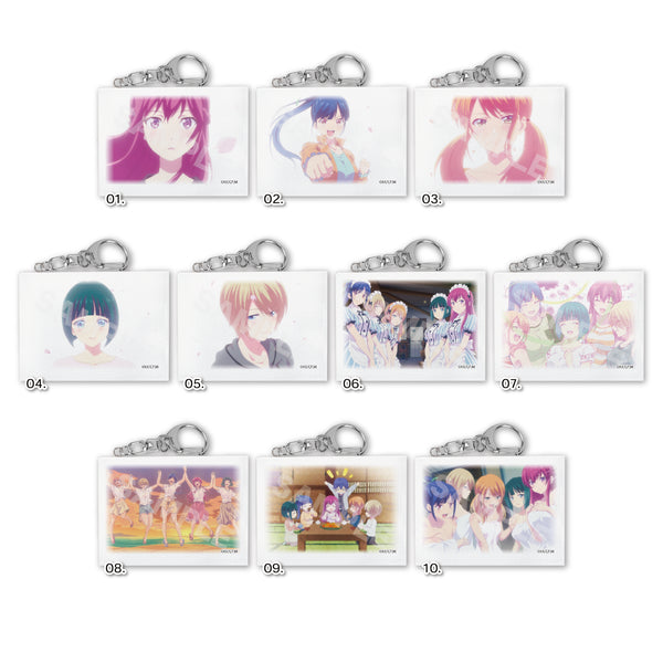 『女神のカフェテラス』ミニチュアキャンバスキーホルダー	01 全10種 BOX